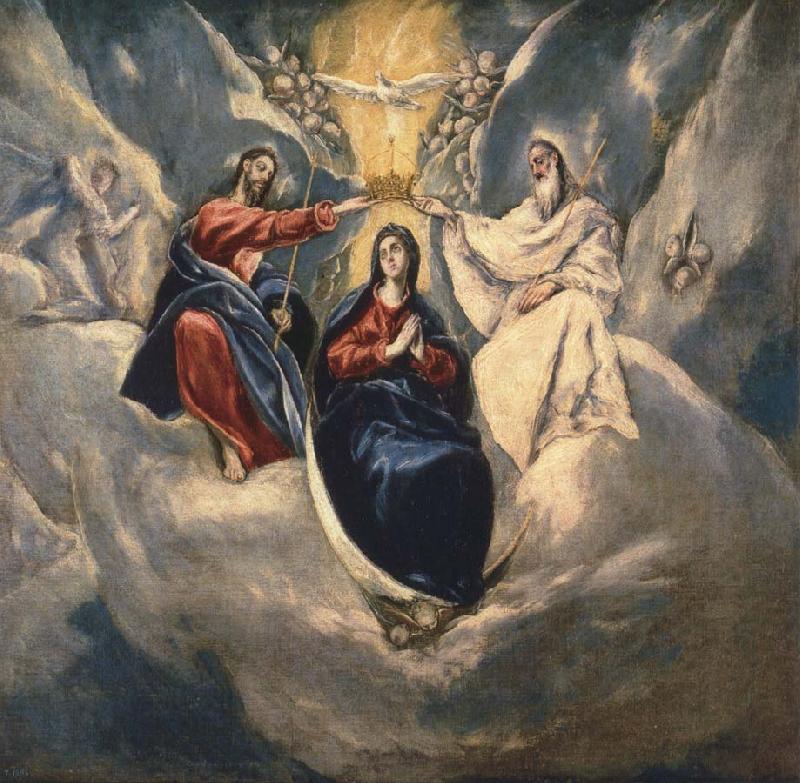 El Greco The Coronation ofthe Virgin France oil painting art
